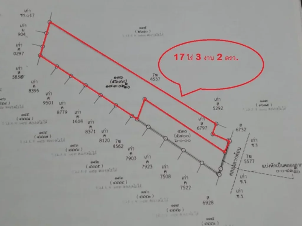 ที่ดินสวย ใกล้กรุงเทพ เนื้อที่ 17-3-2 ไร่ 