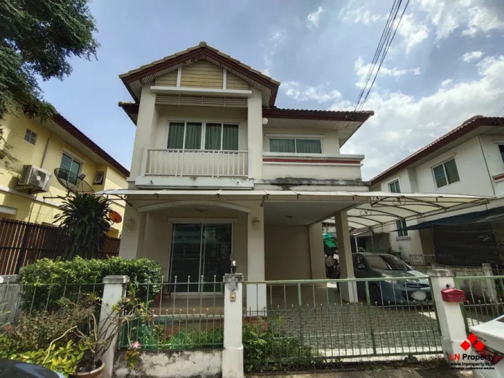 ให้เช่าบ้านเดี่ยว 2ชั้น 3ห้องนอน 3ห้องน้ำ 45ตรว ถวงแหวนอ่อนนุช House for rent with fully furnished at Onnut outer-ring Rd Near Maga Bang-na