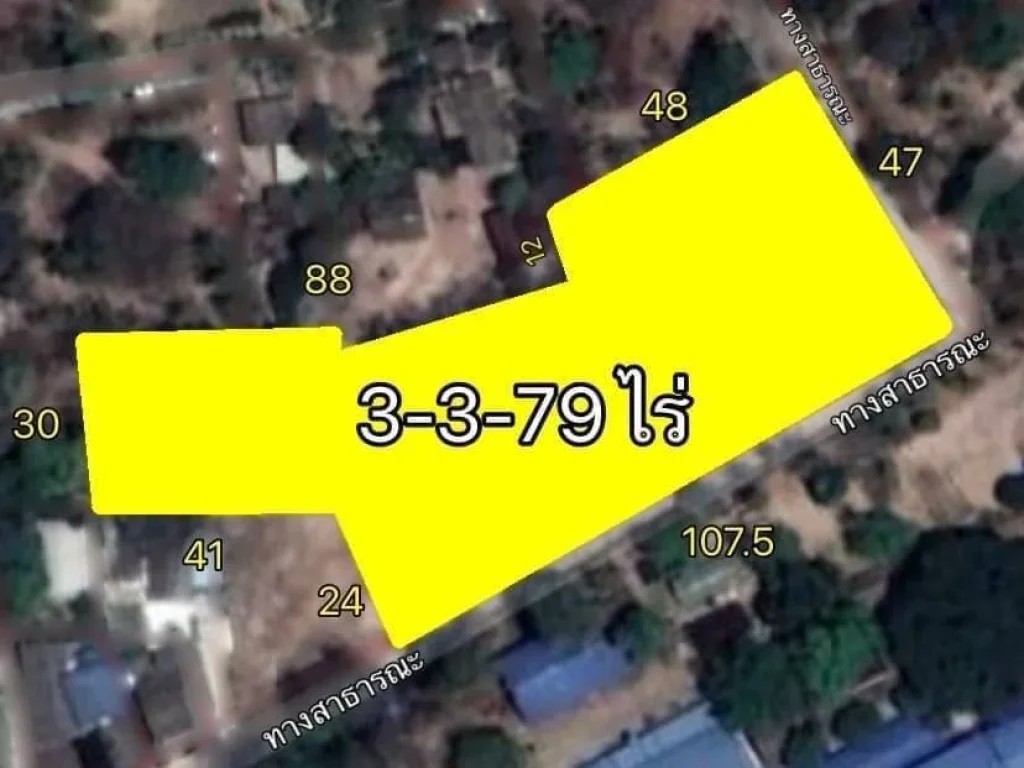 ขายที่ดินเปล่าถมแล้ว ผังชมพู ใกล้ตลาดสดทุ่งเสี้ยว สันป่าตอง เชียงใหม่