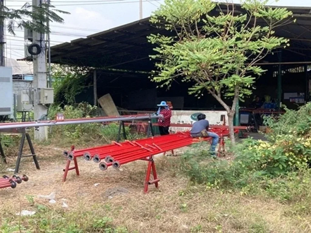 ที่เก็บของ ที่ประกอบงานให้เช่า ติดถนนบางนา-ตราด ใกล้สนามบินสุวรรณภูมิ สามารถขอใบอนุญาตสร้างโรงงานได้หลายประเภท