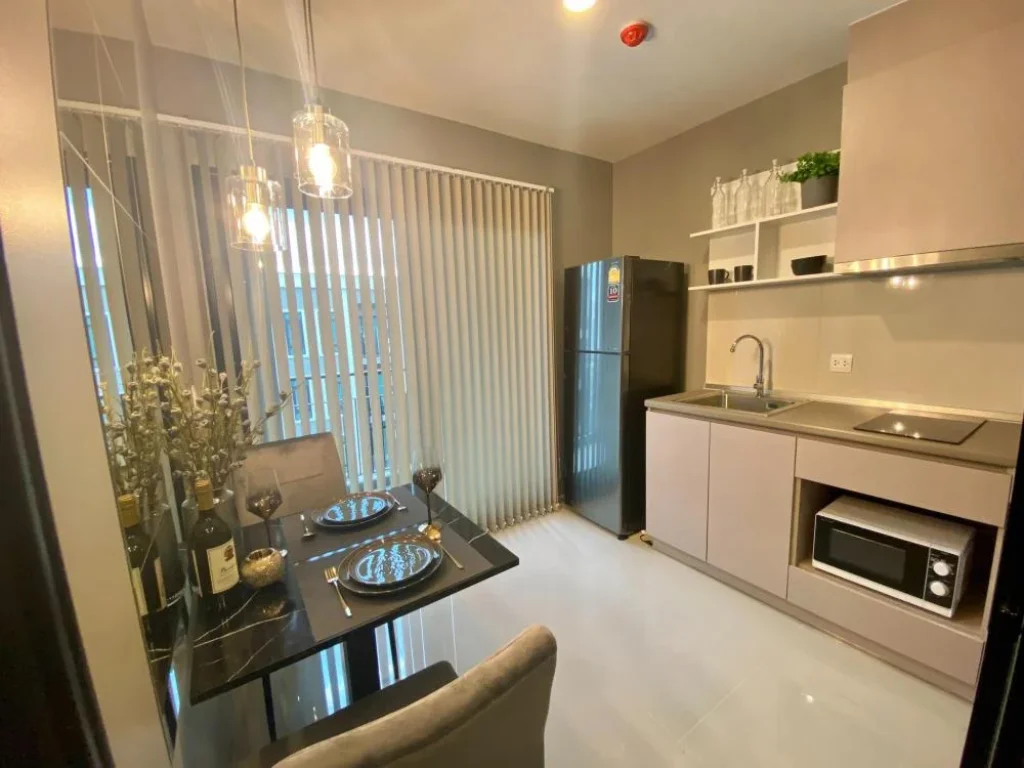 For RENT - Ready to move in Aspire Asoke-Ratchada Fully furnished and equiped แอสปาย อโศก-รัชดา คอนโด 1ห้องนอน 35 ตรม