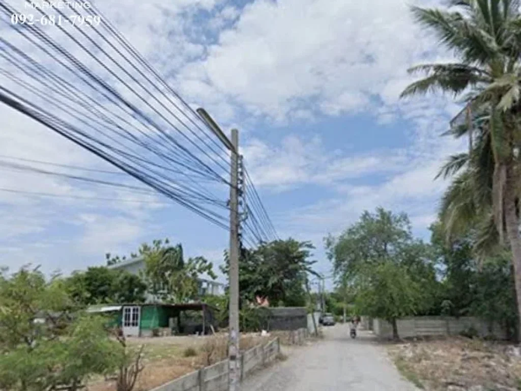 ขายด่วนที่ดิน ย่านบางมด ซอยประชาอุทิศ 54 แยก 6 พื้นที่ 1ไร่ ถมแล้ว เดินทางสะดวก ใกล้ถนนใหญ่ แหล่งสาธารณูปโภค แหล่งชุมชน ห้างสรรพสินค้า ตลาด