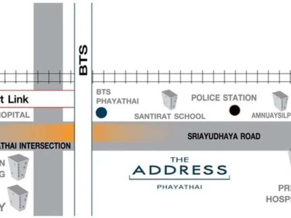 ขายด่วนน The Address Phayathai ห้องสวย ชั้นสูง พร้อมอยู่ ขนาด 61 ตรม 2Br