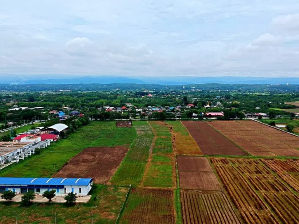 ขายที่ดิน ติดถนนเชียงใหม่ - พร้าว ตำบลแม่แฝก อำเภอสันทราย จังหวัดเชียงใหม่