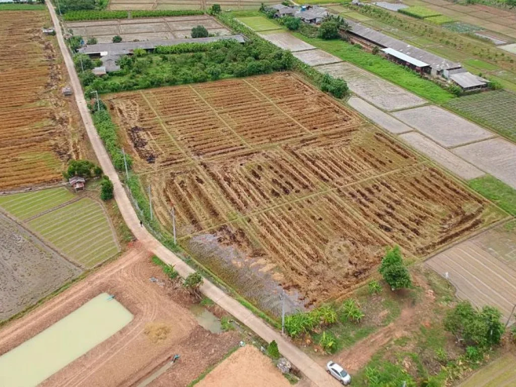 ขายที่ดิน แม่แฝก อำเภอสันทราย จังหวัดเชียงใหม่ ติดถนนคอนกรีต