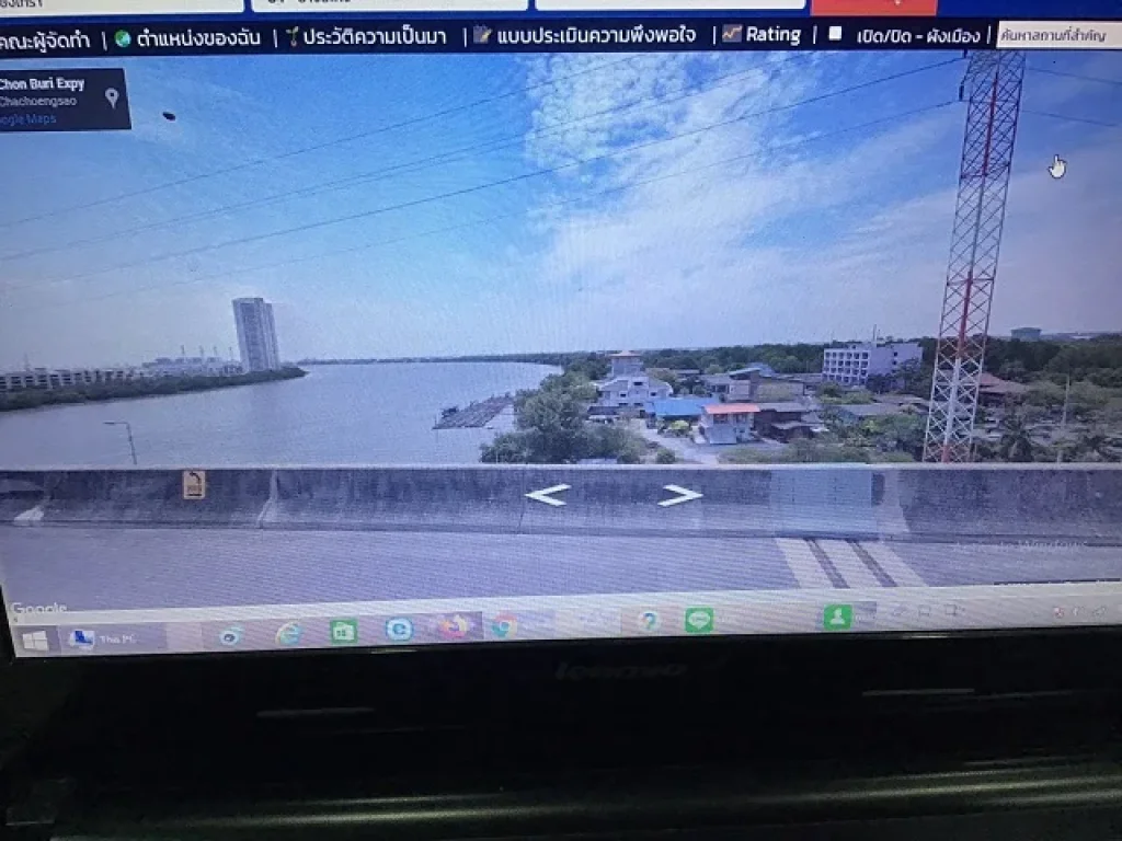 LS01-ขายที่ดิน 3 ไร่ ติดถนนบางนา-ตราด และ ติดแม่น้ำบางปะกง