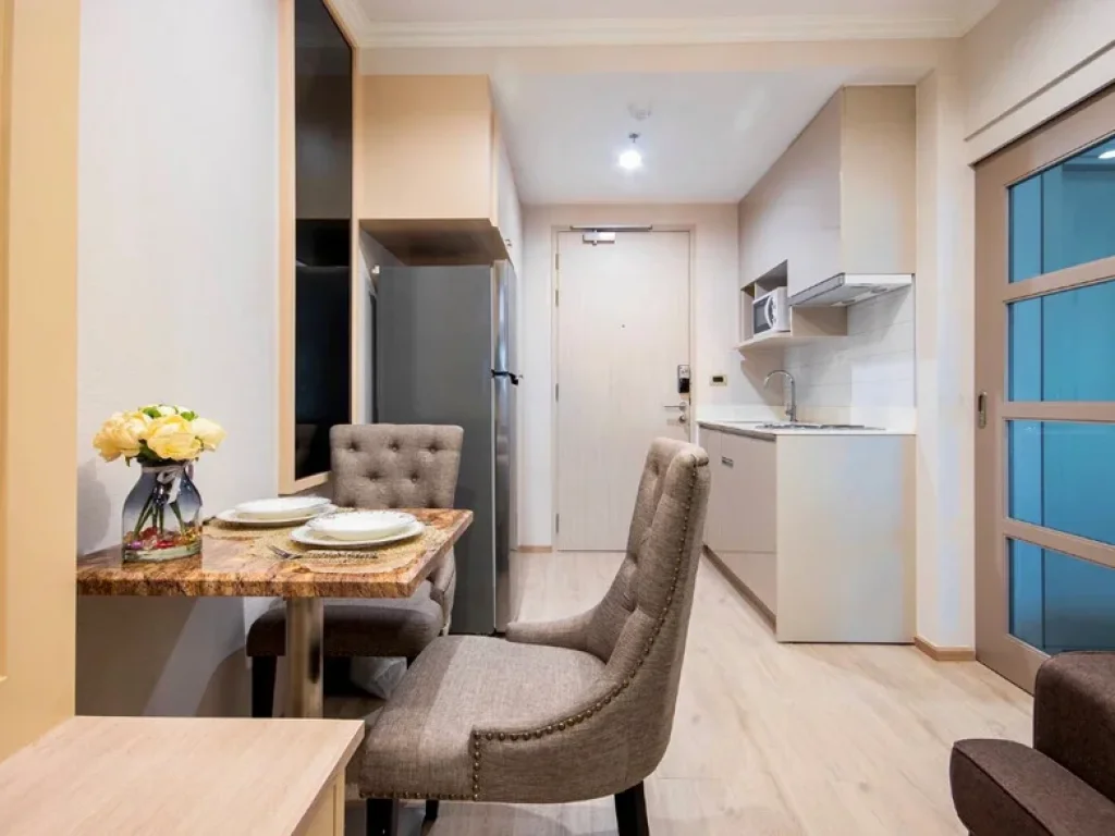 Condo Ideo Q จุฬา-สามย่าน ใกล้ MRT สามย่าน 3425 ตรม 1 ห้องนอน ชั้น36 วิวสวยที่สุดในตึก เฟอร์ครบ