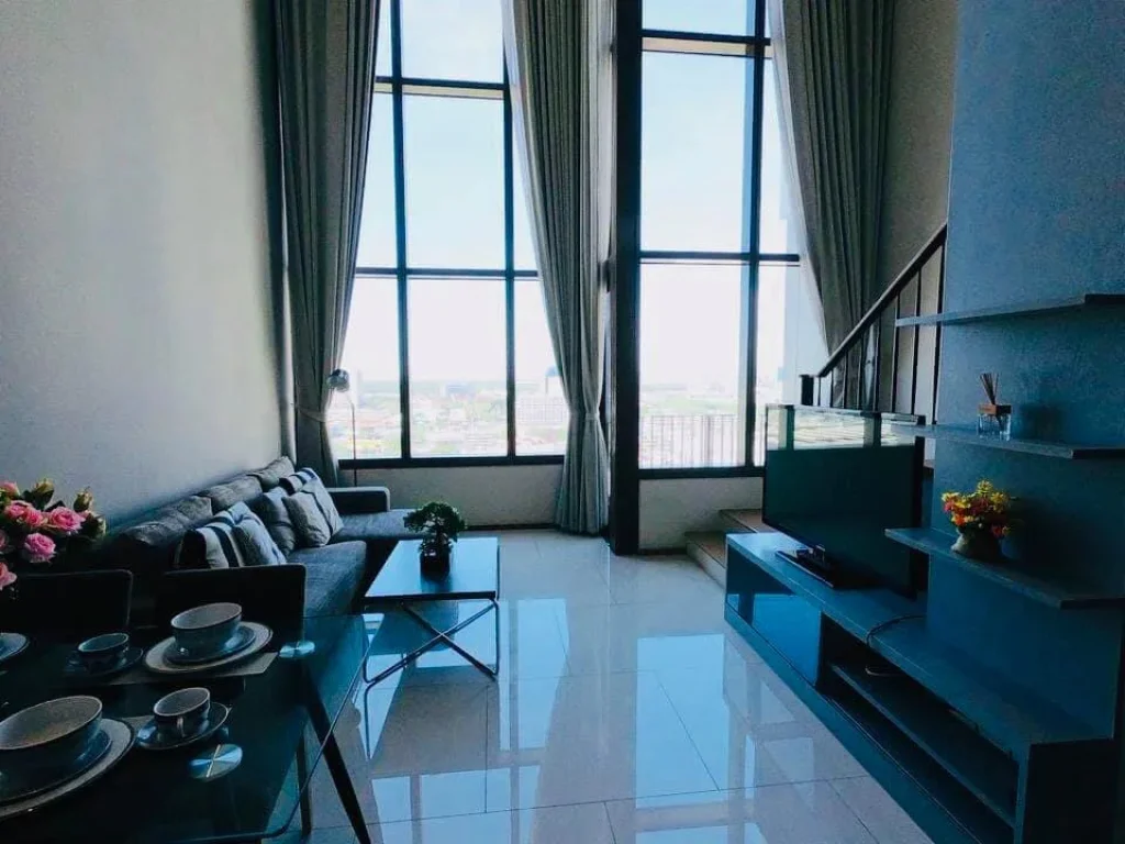 ให้เช่าCondo The Emporio Place Sukhumvit 24 Duplex 1 bed 73sqm Price 49000 Bahtmonth 0972989594