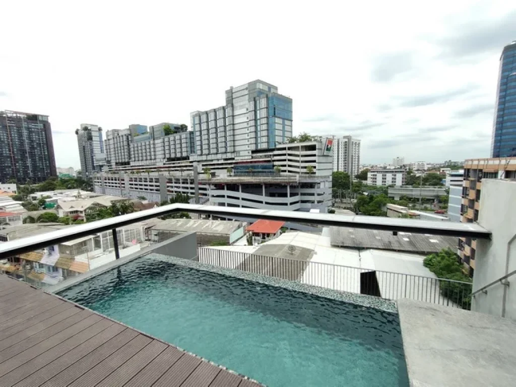 คอนโด Wire Ratchada19 ห้องมุม ขนาด 30 ตรม สไตล์ loft แต่งสวย