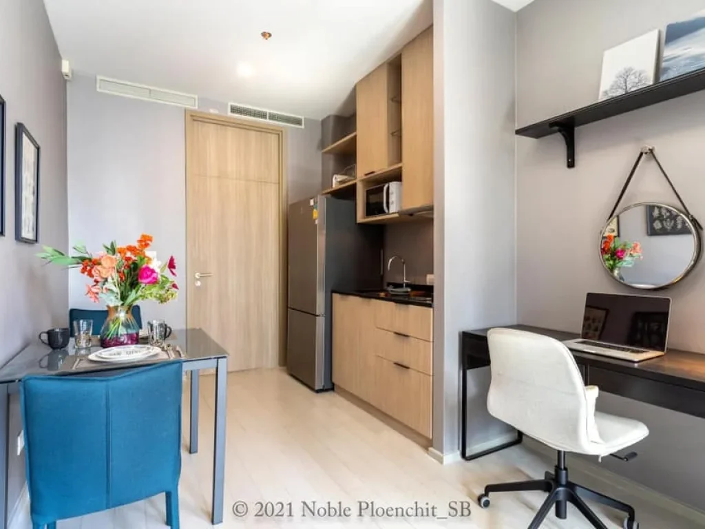 Noble Ploenchit for rent brand new unit 1 bed 1 bath 45 sqm rental 25000 bahtmonth