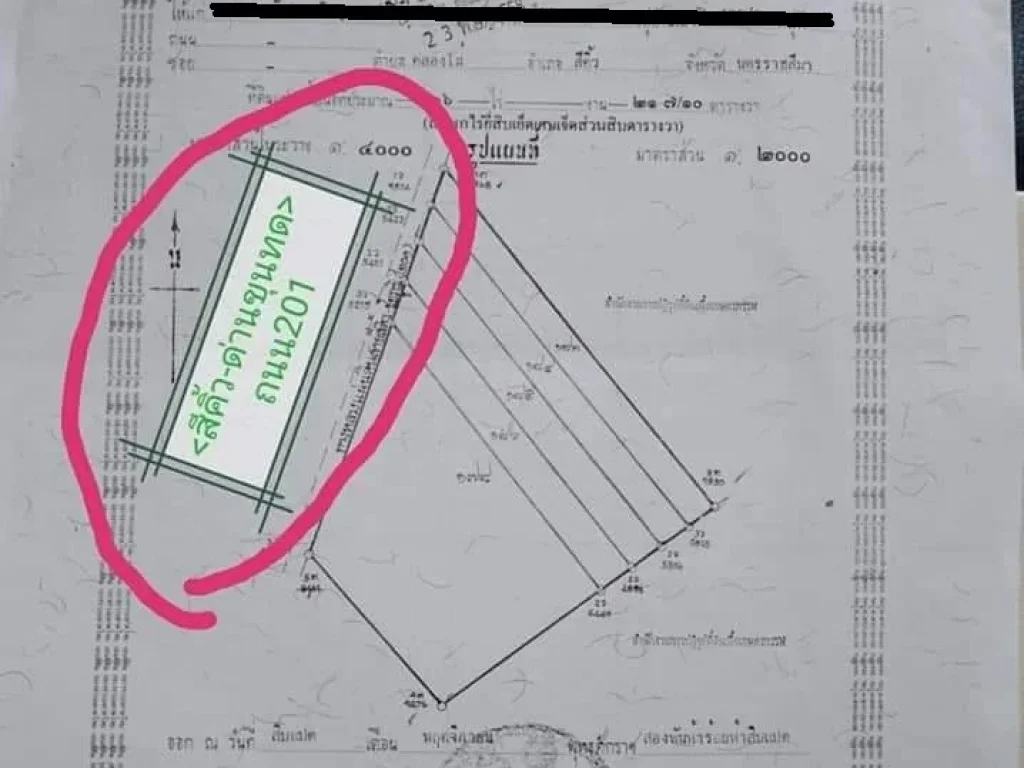 ขายที่โฉนด16 ไร่ 21ตรว หน้ากว้างติดถนน201 สีคิ้ว-ชัยภูมิ 200เมตรเหมาะกับทำปั๊มน้ำมันขนาดใหญ่ สร้างโรงงาน สร้างโกดังสินค้า