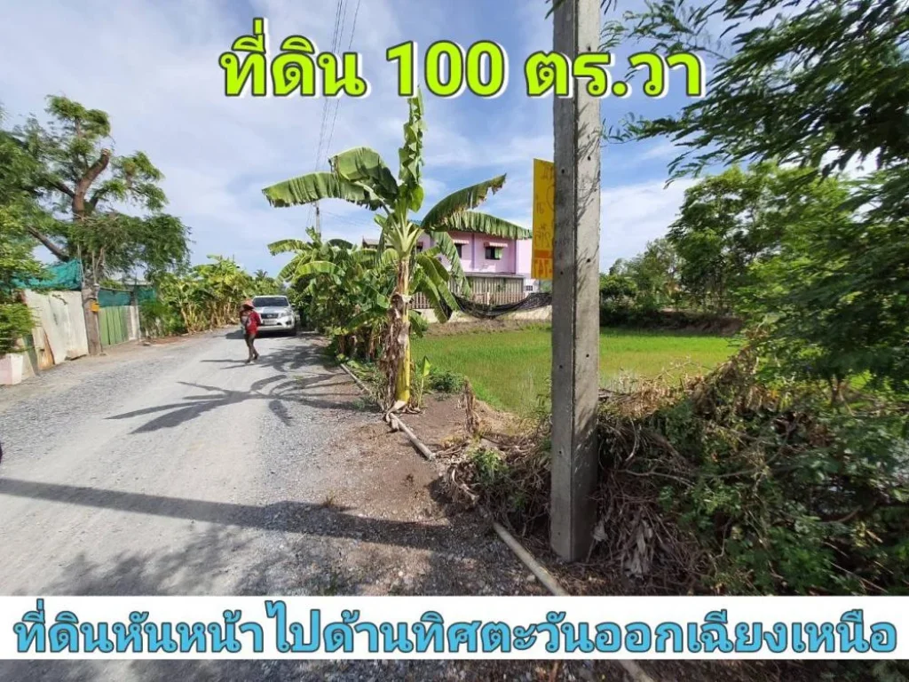 ขายที่ดินศาลายา 100 ตารางวา ซอยศาลายา27 ถนนดาวทอง อพุทธมณฑล จนครปฐม