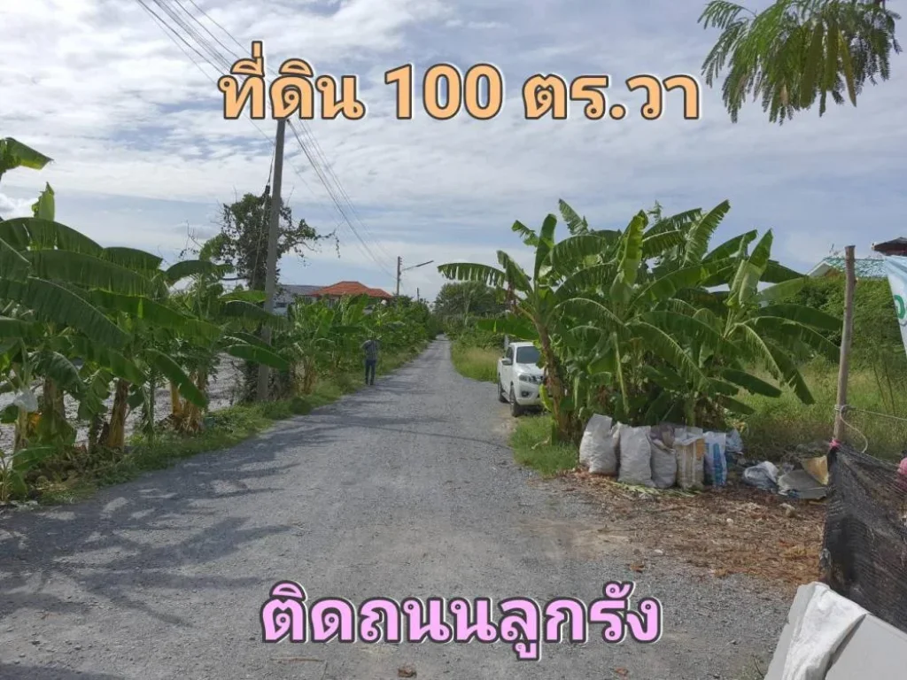 ขายที่ดินศาลายา 100 ตารางวา ซอยศาลายา27 ถนนดาวทอง อพุทธมณฑล จนครปฐม