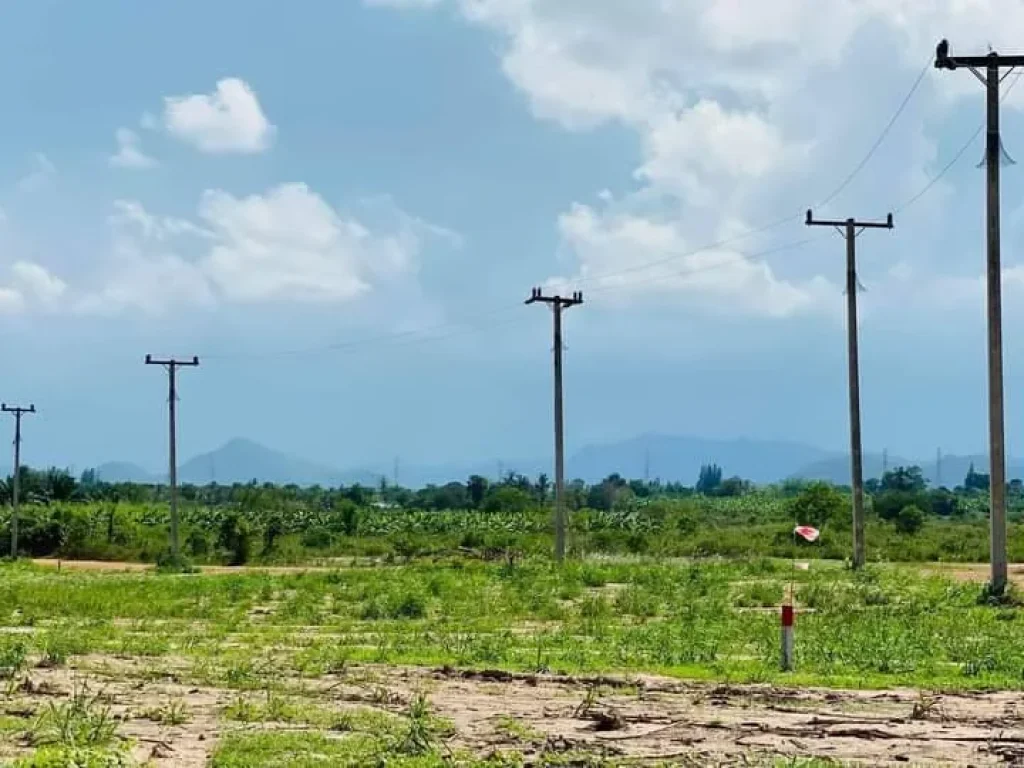 ขายที่ดิน ชะอำ เพชรบุรี ราคาที่แตะต้องได้ทำเลสวยมาก