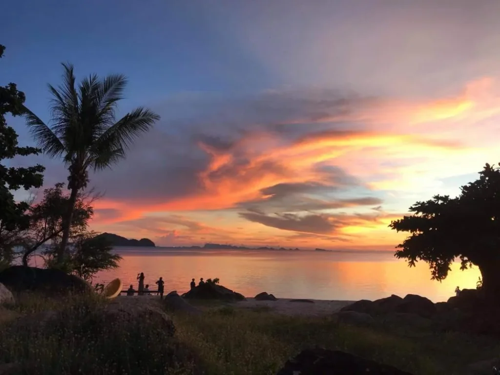 ขายที่ดินติดชายทะแล หาดส่วนตัว บนเกาะพะงัน 1 ไร่ เห็นพระอาทิตย์ตก อ่าวปลายแหลม