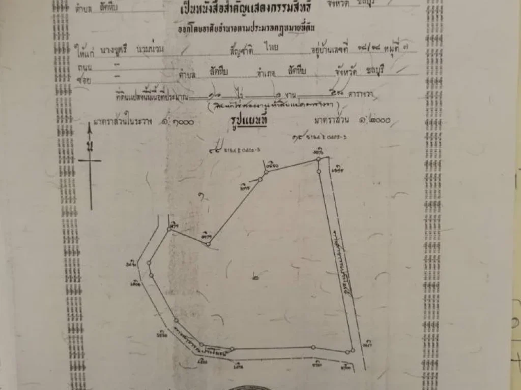 ขายที่ดินพร้อมโกดังในอำเภอสัตหีบ จังหวัดชลบุรี พื้นที่มี 16 ไร่ 2 งาน 58 ตา รางวา