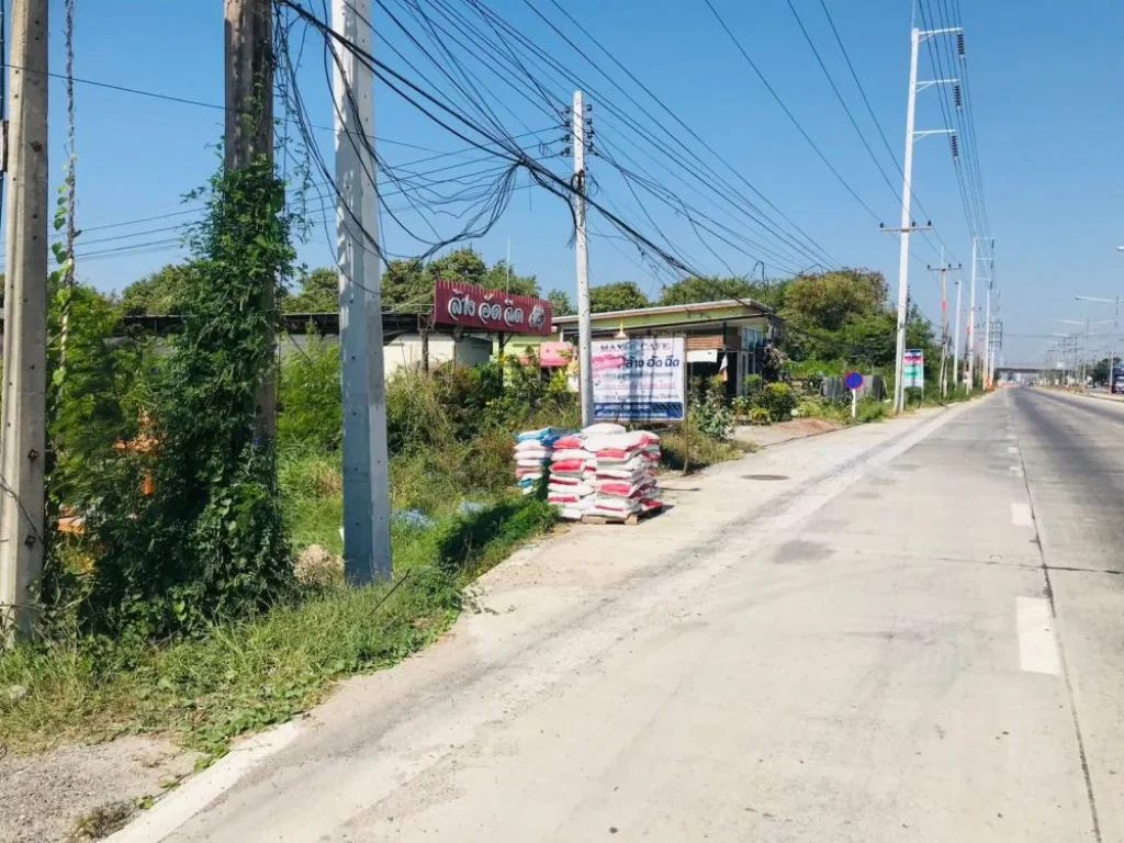 ขายที่ดินบ้านโพธิ์ 3 ไร่ ติดถนนเส้นศุขประยูร315 จฉะเชิงเทรา