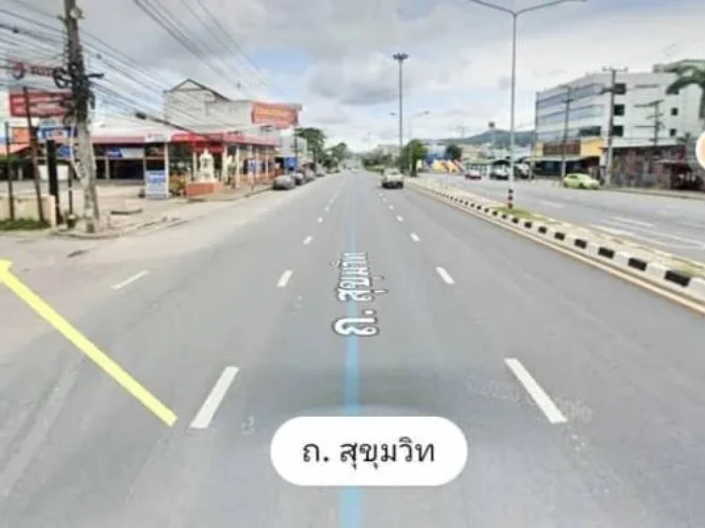 ด่วน ขายที่ดินผังสีแดง ทำเลทอง ใกล้ถนนสุขุมวิท ใจกลางเมืองบ้านฉาง จระยอง