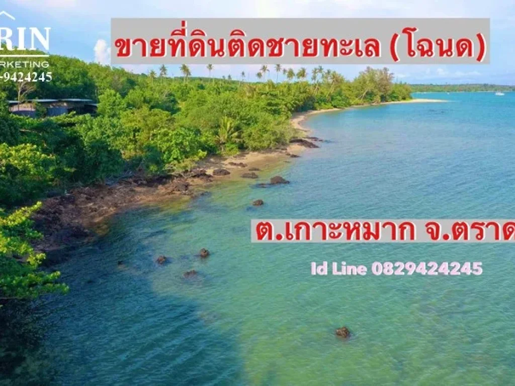 ขายที่ดินติดทะเล โฉนด7 ไร่ ขายที่ดินติดทะเล โฉนด 7 ไร่