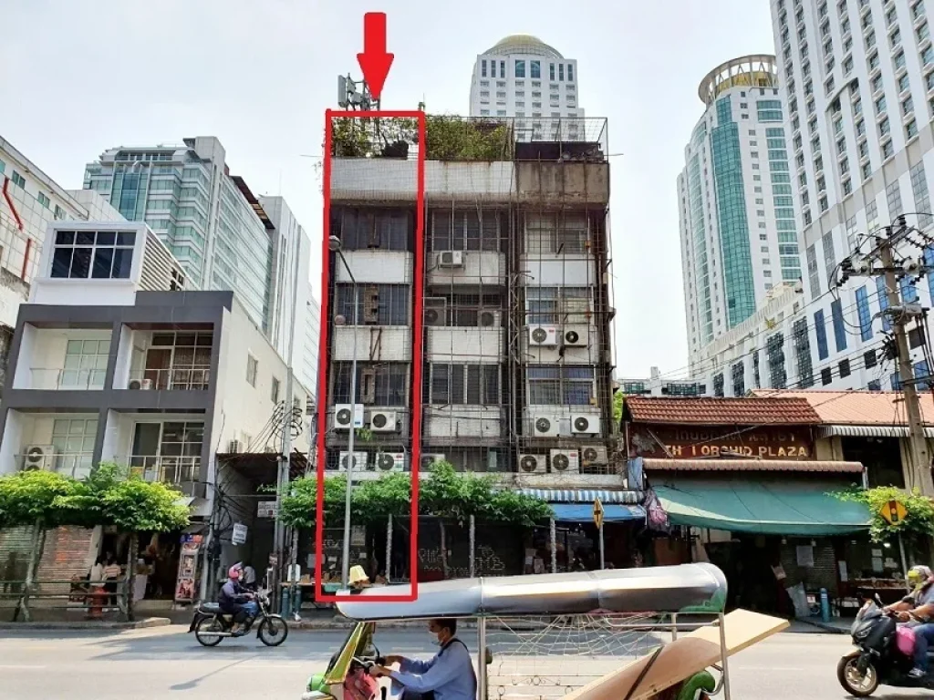 ขายอาคารพาณิชย์ ประตูน้ำ ราชปรารภ Commercial Building Pratunam - 75309 -