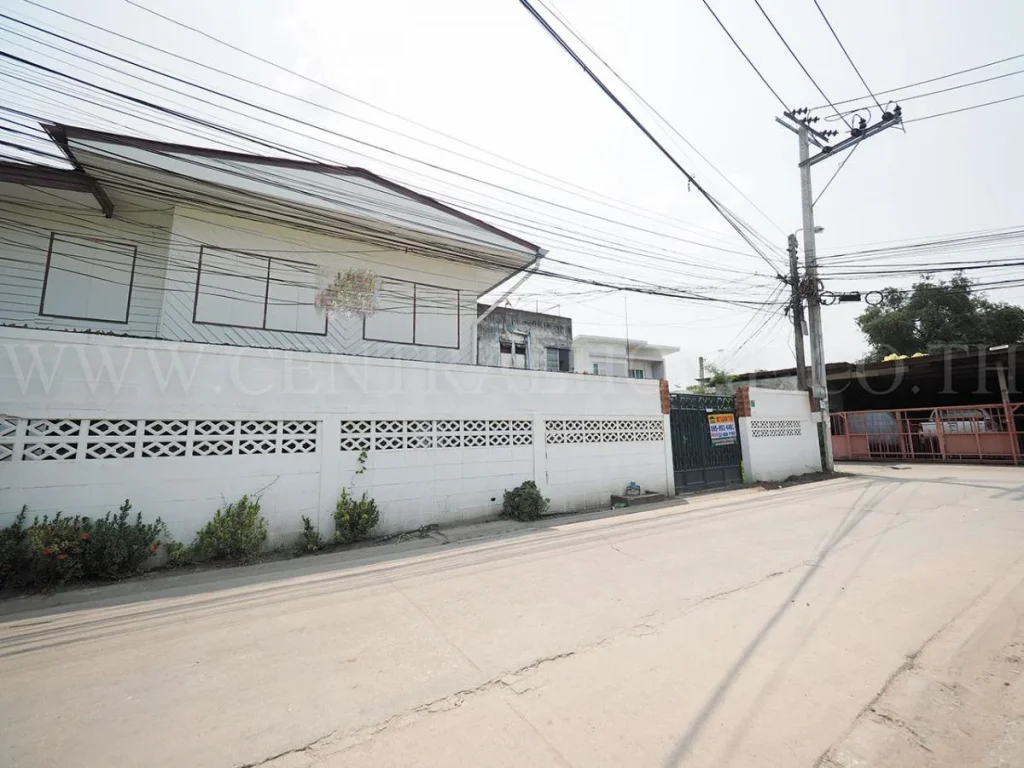 ที่ดิน พร้อมบ้านเก่า จรัญสนิทวงศ์ 35 ซอยบางขุนศรี 