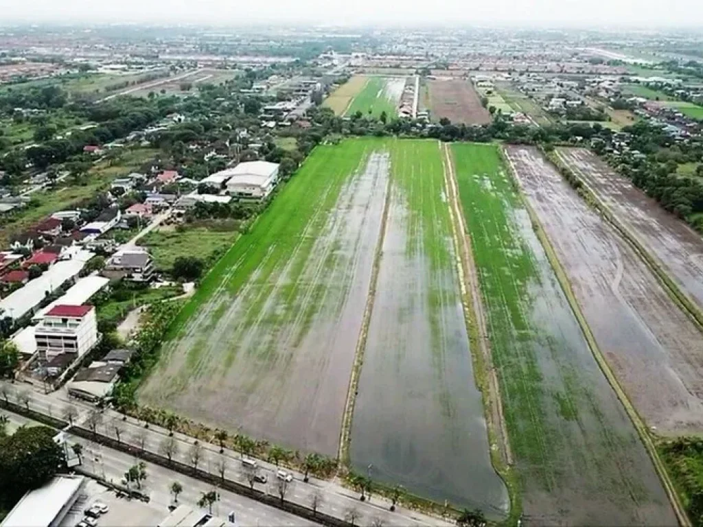 ที่ดินเปล่าติดถนนนิมิตใหม่ ซ51 เนื้อที่ 35-0-77 ไร่ สามวาตะวันออก คลองสามวา กรุงเทพมหานคร