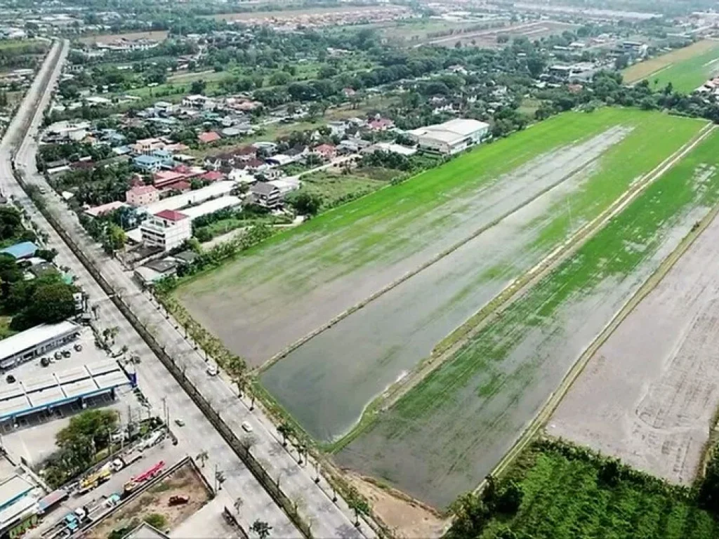 ที่ดินเปล่าติดถนนนิมิตใหม่ ซ51 เนื้อที่ 35-0-77 ไร่ สามวาตะวันออก คลองสามวา กรุงเทพมหานคร