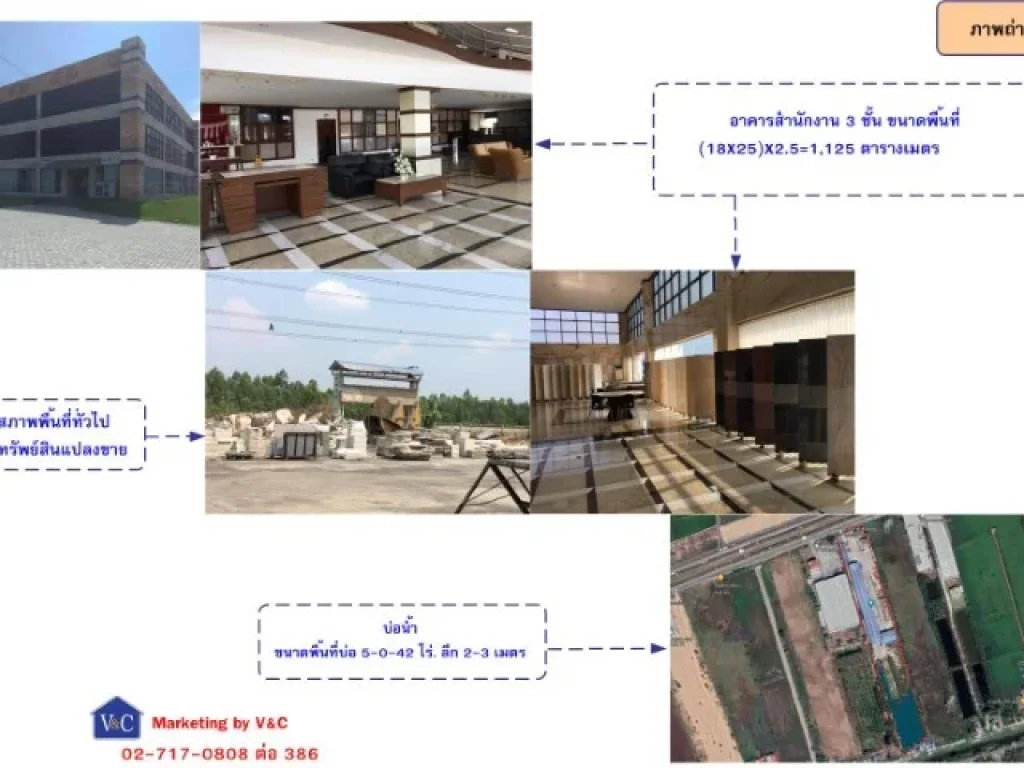 โรงงานแปรรูปหินอ่อน-หินแกรนิต 26-3-71 ไร่ ถพหลโยธิน จพระนครศรีอยุธยา