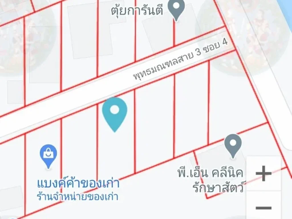 ขาย ที่ดิน 78 ตรว ติดถนนเลียบคลองทวีวัฒนา ย่านภาษีเจริญ กรุงเทพฯ