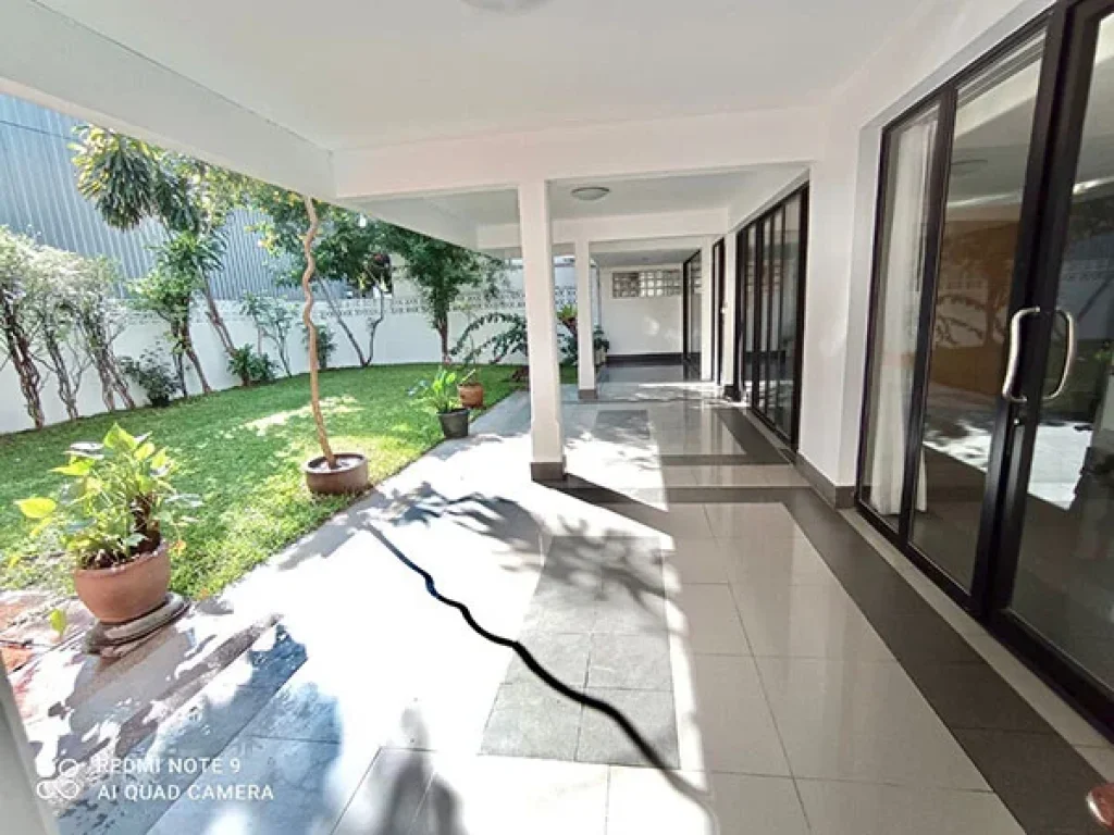 สำหรับเช่า บ้านเดี่ยวและสวนสวย For Rent Nice Single House and Garden