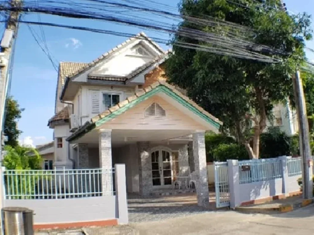 For Rent ให้เช่าบ้านเดี่ยว 2 ชั้น หมู่บ้านเนเบอร์โฮม วัชรพล ถนนสุขาภิบาล 5 ซอย 82