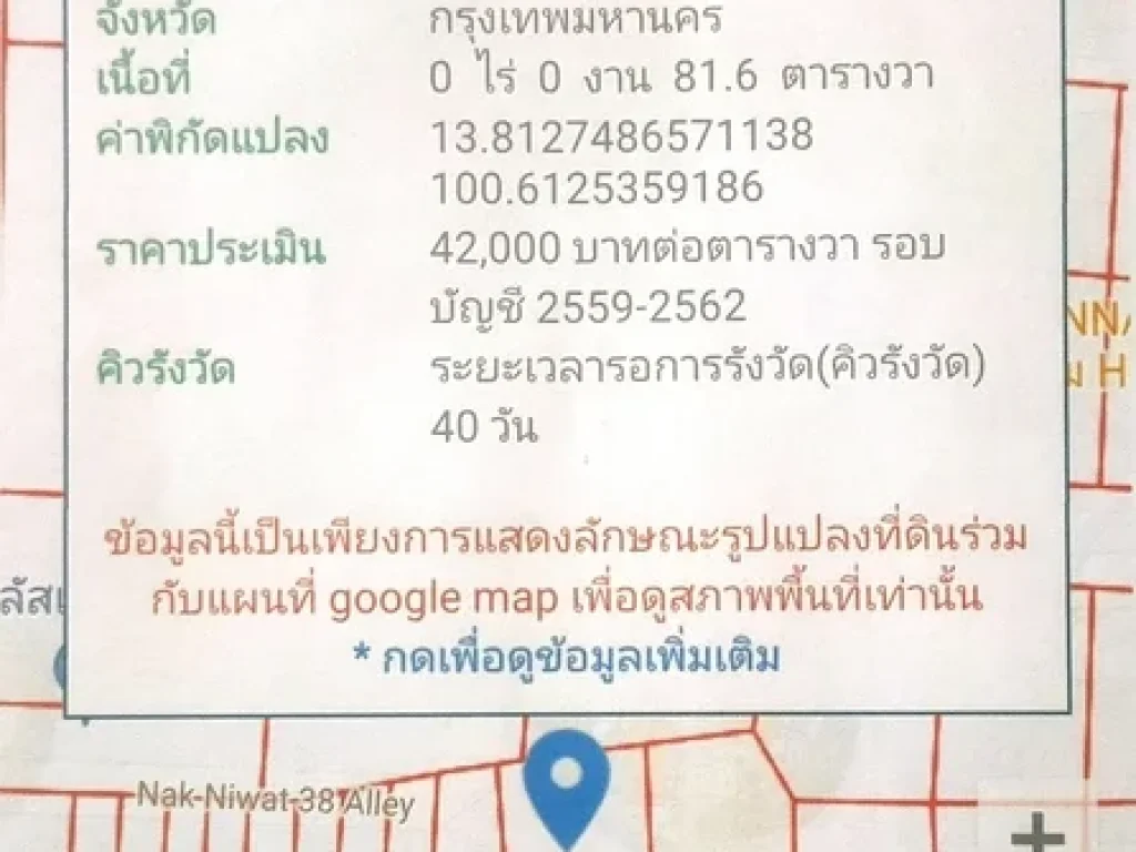 ขายที่ดินพร้อมสิ่งปลุกสร้างภายในหมู่บ้านปรัชญาไพรเวท