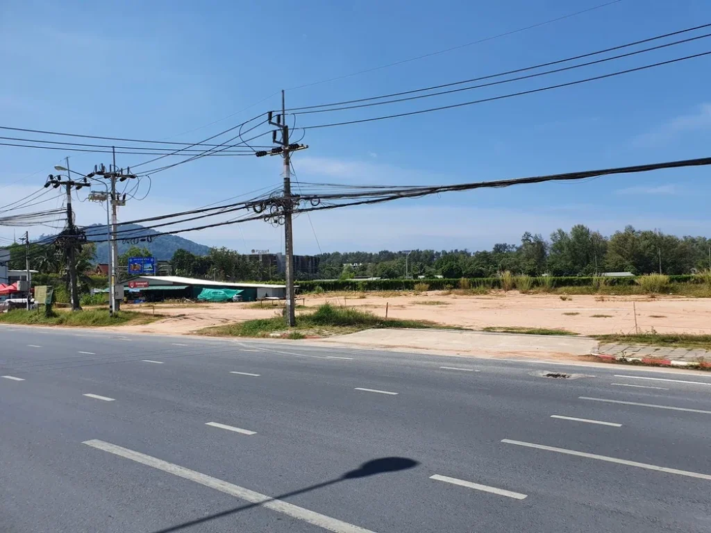 ขายที่ดิน ภูเก็ต 5ไร่ สามแยก สนามบินภูเก็ต ใกล้หาดในยาง Land for sale in Phuket 5 rai three intersections Phuket airport near Nai Yang Beach