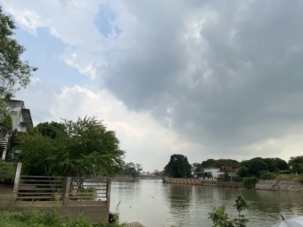 ขายที่ดินสวยมากติดแม่น้ำเจ้าพระยา เกาะเมือง อยุธยา หาไม่ได้เเล้ว