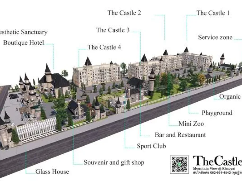 The Castle Mountain View KHAOYAI คอนโดหรู สไตล์อังกฤษ ที่เขาใหญ่ บนทำเลท่ามกลางธรรมชาติ