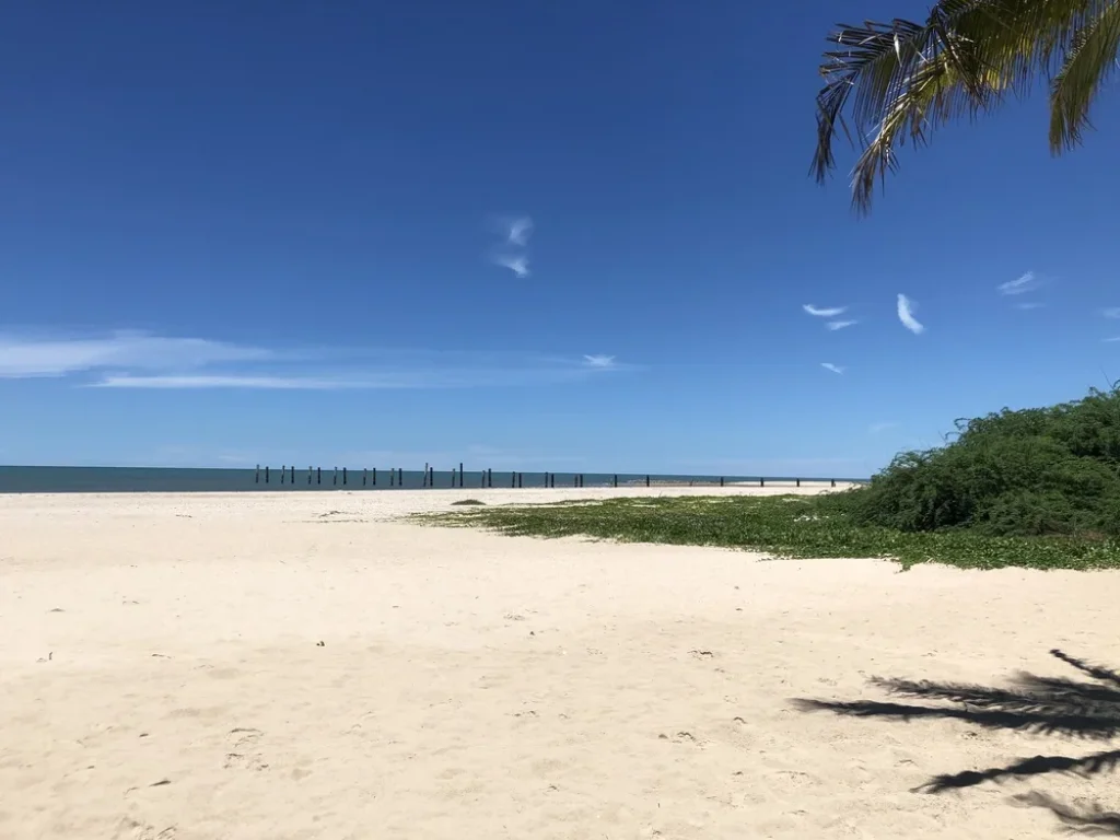 ขายที่ดินสวยติดทะเลถมแล้วหาดโตนดน้อย หาดเสาเอียง โลเคชั่นละครช่อง 3 เพชรบุรี