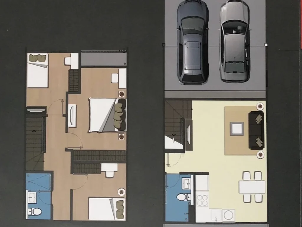 ขายเช่า Townhomeหลังริม 2 ชั้น 28 ตรวเบล็สวิลล์ รามอินทรา 117 ใกล้รถไฟฟ้าสถานีบางชัน