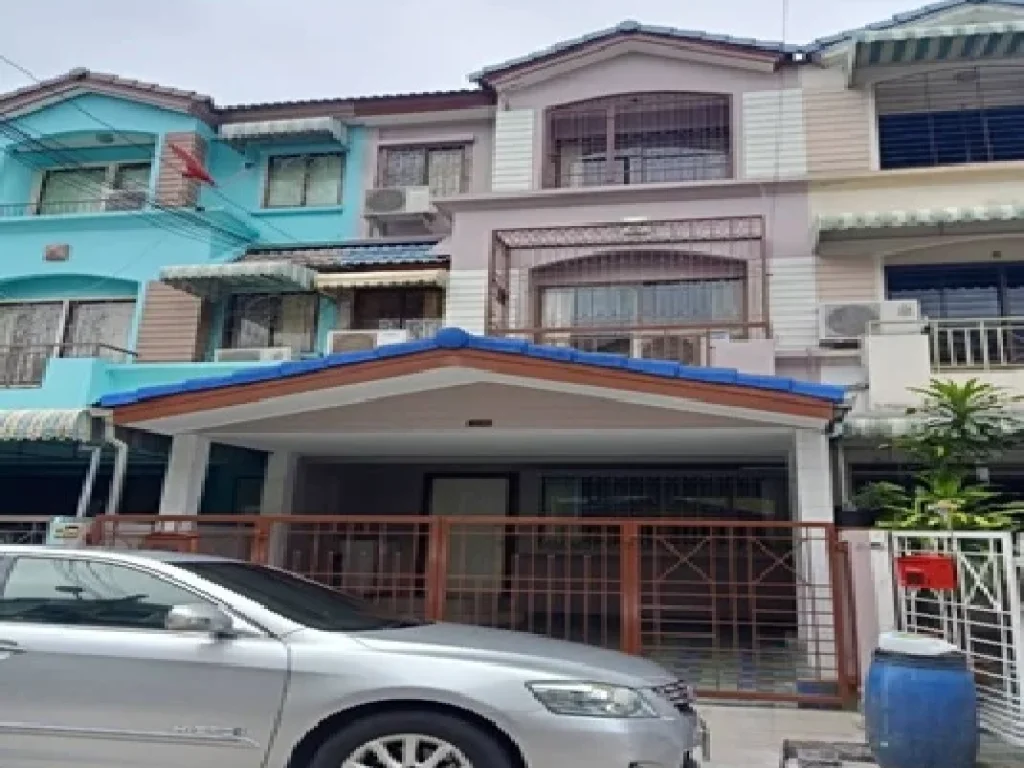 For Rent ให้เช่าทาวน์โฮม 3 ชั้น บ้านกลางเมือง พระราม 9 ซอย 43 ใกล้ The Nine อยู่อาศัย หรือ เป็นสำนักงาน จดบริษัทได้