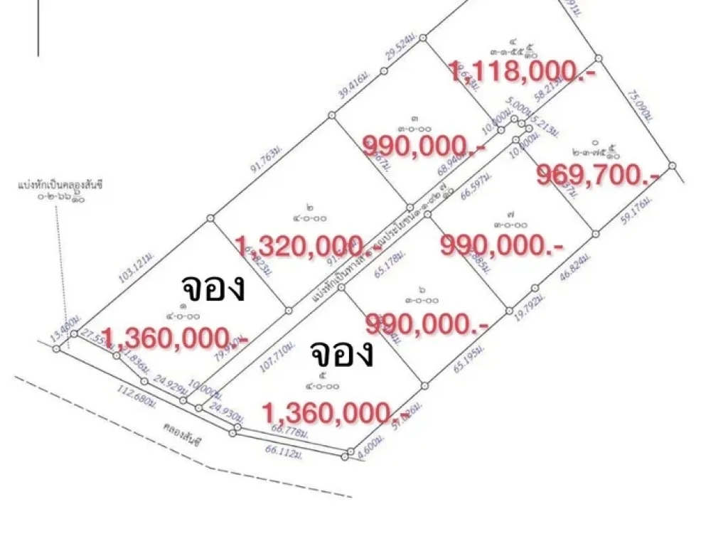 ขายที่ดิน ปากพลี นครนายก ตรวา ละ 825 บาทเท่านั้น 