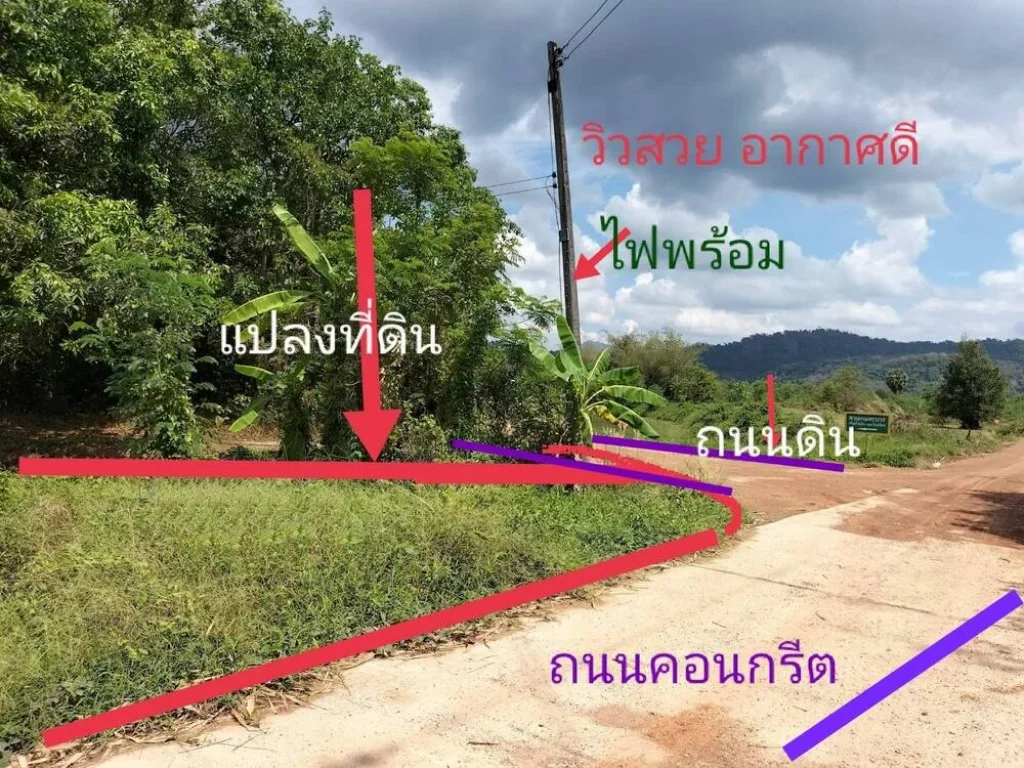 ขายที่ดิน 1ไร่ ตหินตั้ง นคานายก 1500000ล้านบาท