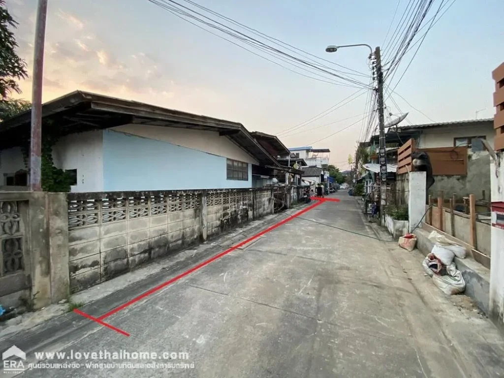 ขายที่ดิน ซกรุงเทพ-นนท์12 ใกล้รถไฟฟ้าแยกติวานนท์ พื้นที่89ตรว ทำเลดี รูปทรงสวย สี่เหลี่ยมจตุรัส