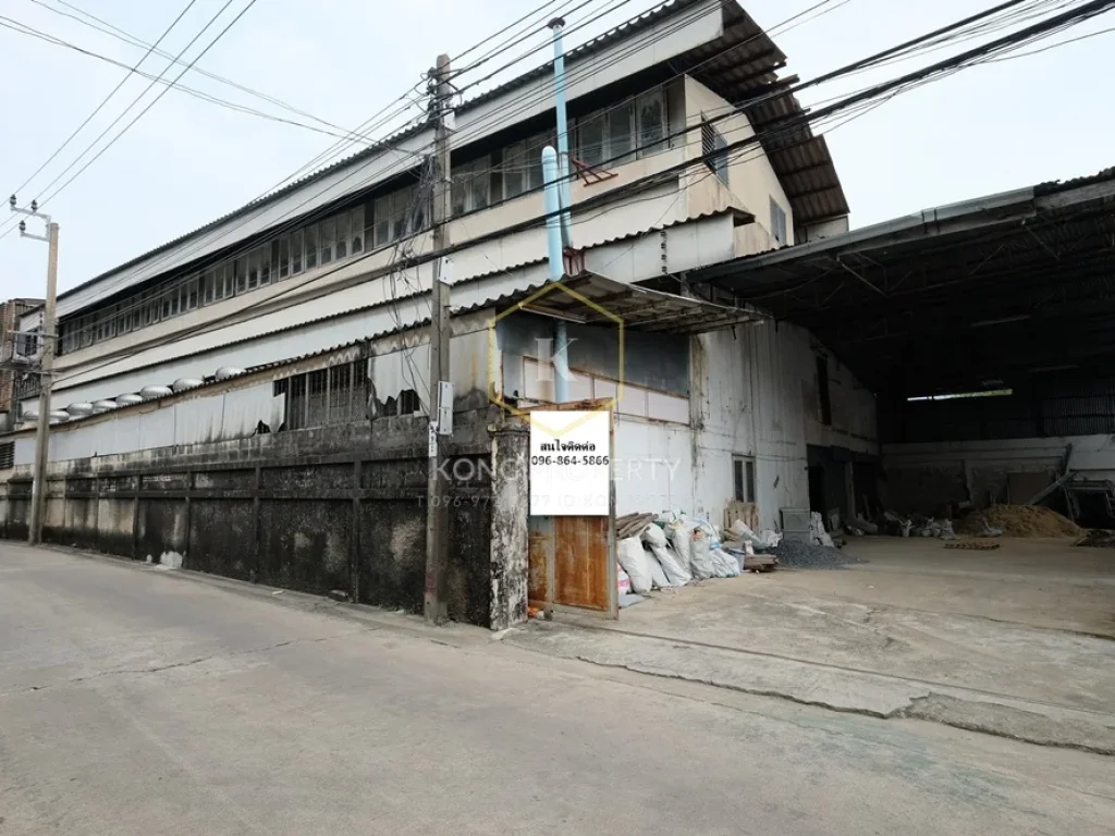 ขาย ให้เช่าโกดัง พร้อมออฟฟิศ ซสุขสวัสดิ์ เขตราษฎร์บูรณะ กรุงเทพ 1777 ตรม