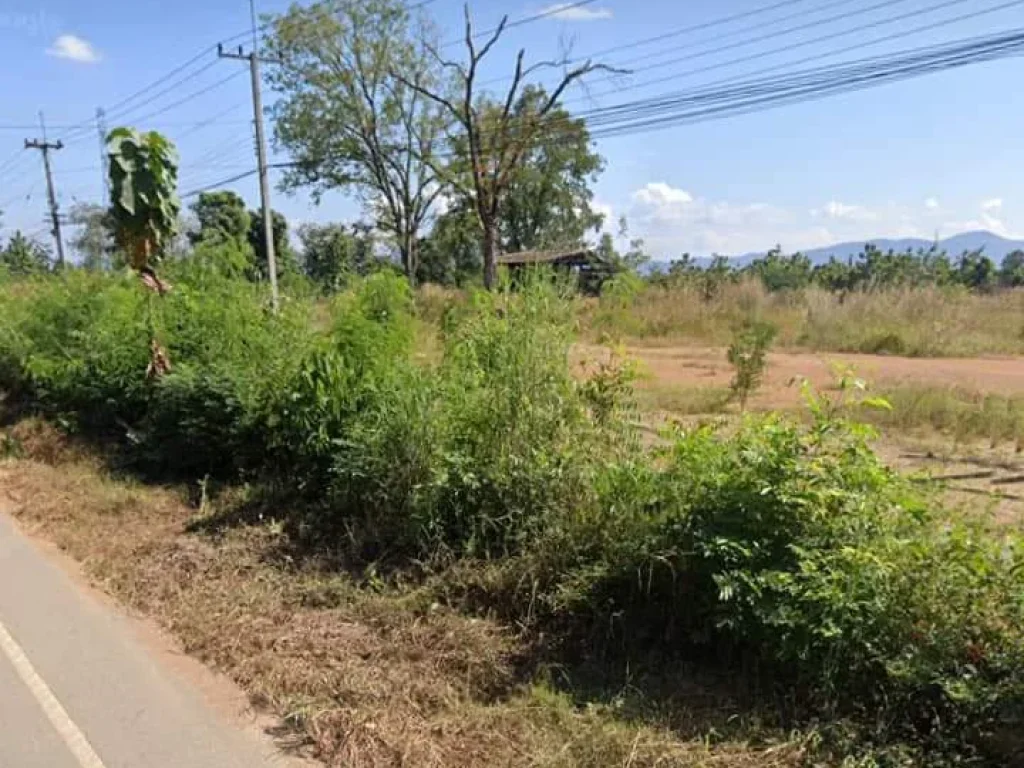 ที่ดินทำเลทอง ของธุรกิจ ติดถนนสองด้าน อุตรดิตถ์