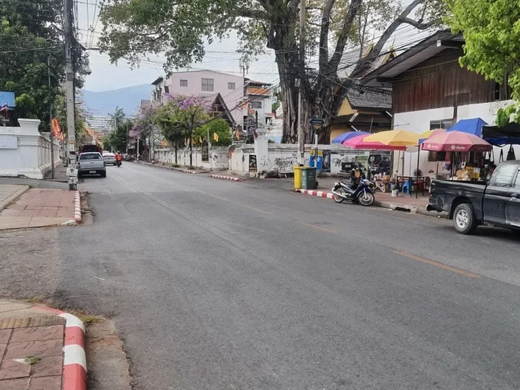 ขายด่วน ที่ดินในคูเมือง 167 ตรว พร้อมสิ่งปลูกสร้าง 40 กว่าห้อง ใกล้วัดพระสิงห์ และถนนคนเดินวันอาทิตย์ เชียงใหม่