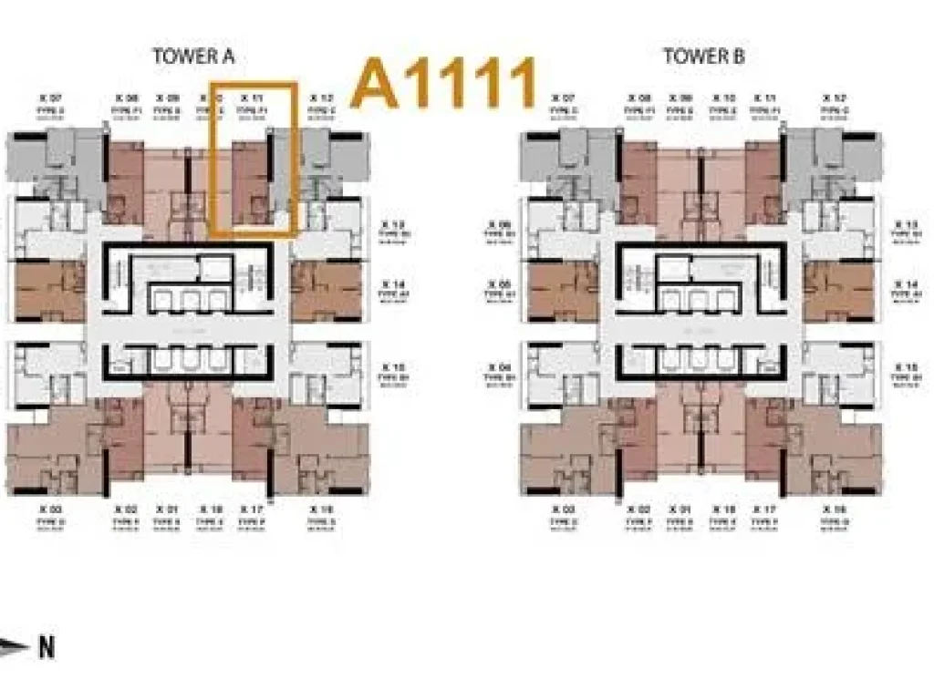 ขายดาวน์ ONE9FIVE Asoke-Rama 9 มี 1 ห้องนอน ขนาด 255 ตรม ชั้น 11 วิวเมือง