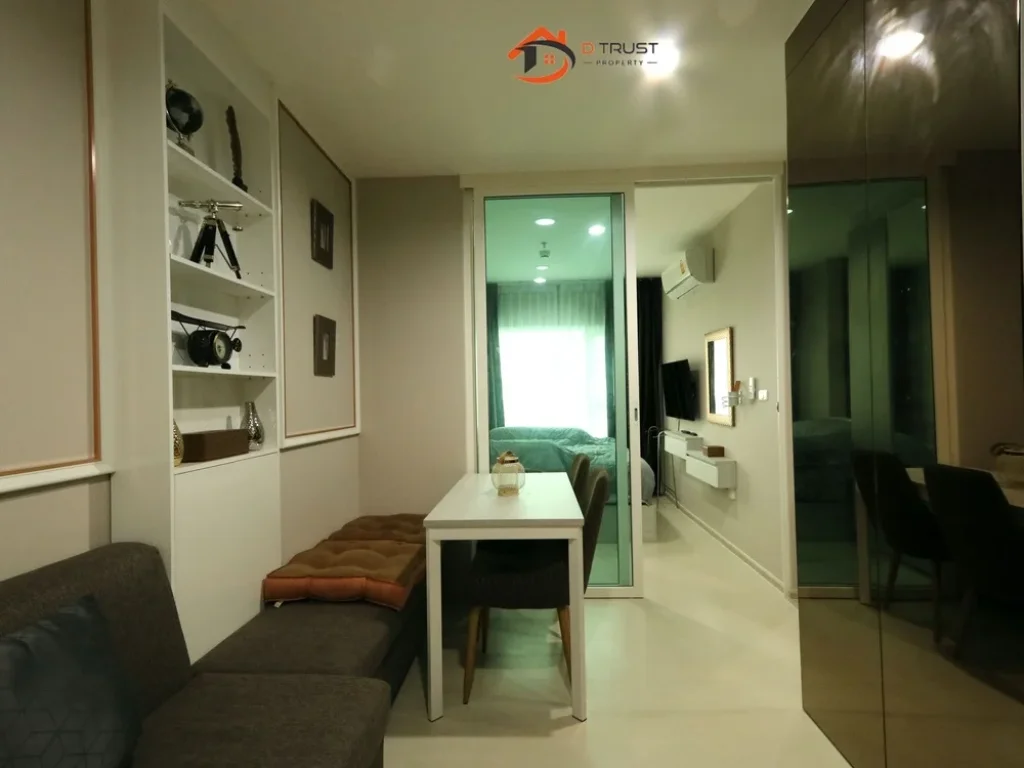 ขายคอนโด แอสปาย เอราวัณAspire Erawan 2 bedrooms ตกแต่ง พร้อมอยู่ แอร์ เฟอร์นิเจอครบ