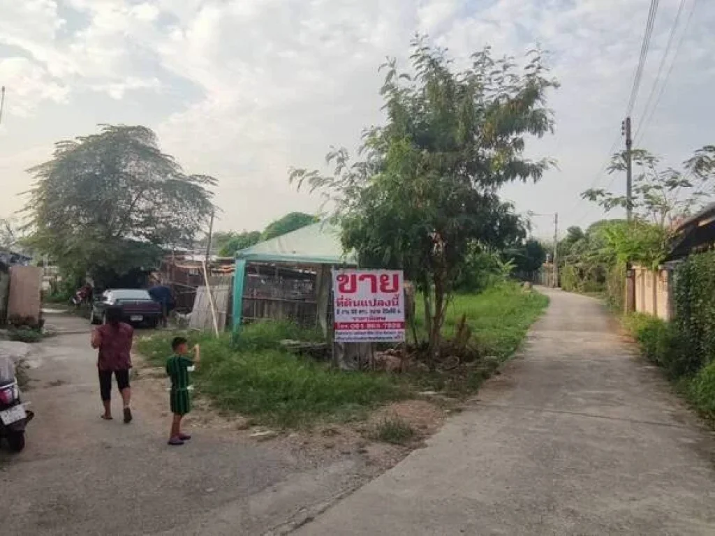 ขาย ที่ดิน สร้างบ้านแปลงใหญ่ หน้าหมู่บ้านกาญจน์กนกวิลล์ 19 บ้านเกตุภิรมย์ ท่าวังตาล ถบ้านกลาง อสารภี 2 งาน 89 ตรวา ถูกสุดๆ ปกติวาละ 14000