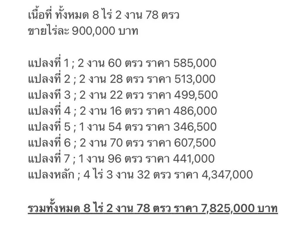 ขายที่ดินมีโฉนด 9 ไร่ ตรงข้ามเยื้องราชภัฏชัยภูมิ ไร่ละ 9 แสน ขาย 7 ล้านกว่า ลด 1 ล้าน ยังลดได้อีก id line eisenhoww