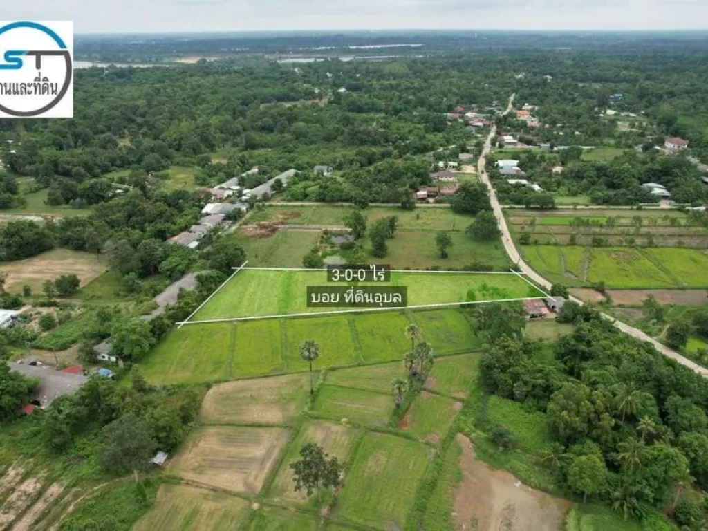 ที่ดินแปลงสวย ตบุ่งไหม ห่างถนนสถิตย์นิมานกาล 300 เมตร ติดถนน 2 ด้าน