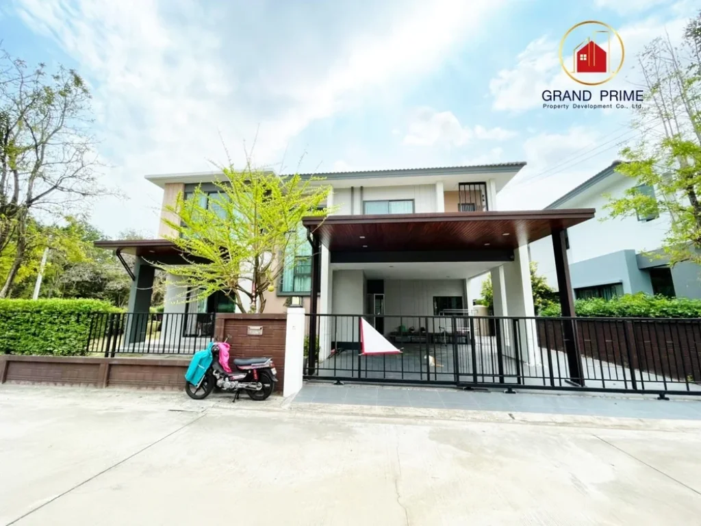 ขายบ้านเดี่ยวหลังมุม หิ้วกระเป๋าเข้าบ้านพร้อมอยู่โครงการ The Grand RAMA 2 เดอะ แกรนด์ พระราม 2 โซน Grandio แกรนด์ดิโอ